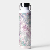 Magische Iridescent Glitzer Feathers Dreamcatcher Trinkflasche (Vorne)