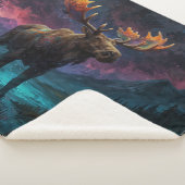 Magische Jasper Elch und Felsgebirge Sherpadecke (3/4)