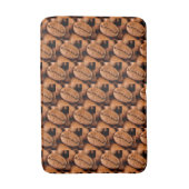 Magische Kaffeebohnen Badematte (Vorderseite Vertikal)