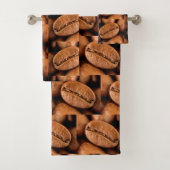 Magische Kaffeebohnen Badhandtuch Set (Insitu)