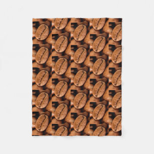 Magische Kaffeebohnen Fleecedecke
