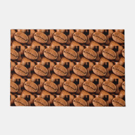 Magische Kaffeebohnen Fußmatte