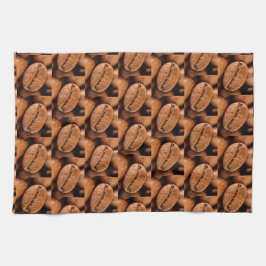 Magische Kaffeebohnen Geschirrtuch