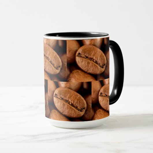 Magische Kaffeebohnen Tasse (VorderseiteRechts)