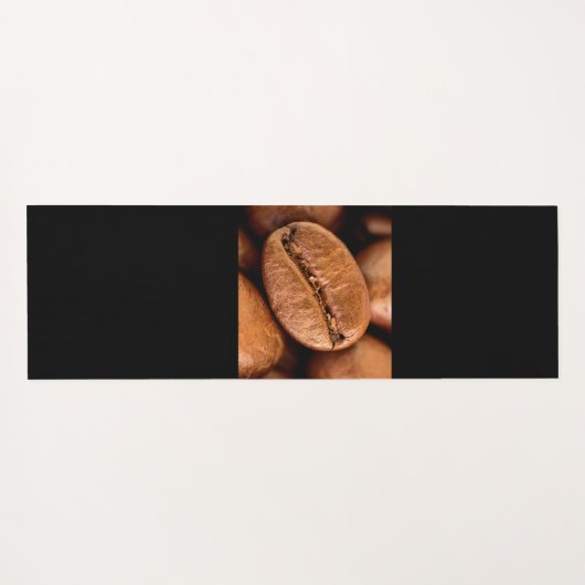 Magische Kaffeebohnen Yogamatte (Rückseite (Horizontal))