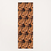 Magische Kaffeebohnen Yogamatte (Vorderseite)