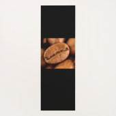 Magische Kaffeebohnen Yogamatte (Rückseite)