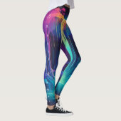 Magische Kaskade, fesselnde Ruhe Leggings (Rechts)