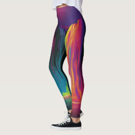 Magische Kaskade, fesselnde Ruhe Leggings