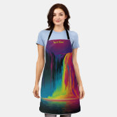 Magische Kaskade, fesselnde Ruhe Schürze (Getragen)