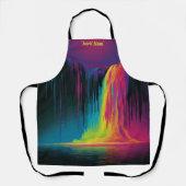 Magische Kaskade, fesselnde Ruhe Schürze (Vorderseite)