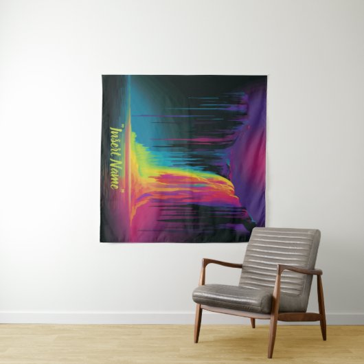 Magische Kaskade, fesselnde Ruhe Wandteppich (Beispiel (Horizontal))