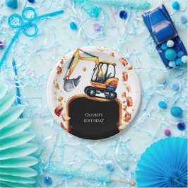 Magische Kinder Bau Geburtstag Pappteller