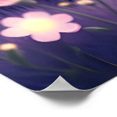 Magische Kinder Ostern Themengeburt Willkommen Poster (Ecke)