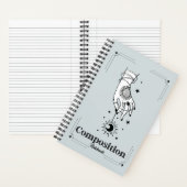 Magische kosmische Hand und Halbmond Notizblock (Innen)