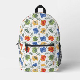 Magische Kräuterkunde HOGWARTS™-Haus-Muster Bedruckter Rucksack