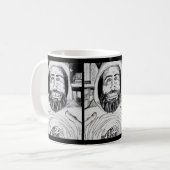 Magische Kugel-Tasse Kaffeetasse (Vorderseite Links)