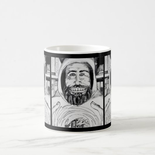 Magische Kugel-Tasse Kaffeetasse (Mittel)