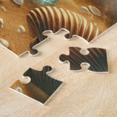 Magische Küste mit Blauen Waves und Meerglas Puzzle (Seite)