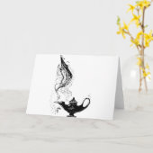 Magische Lampe Karte (Gelbe Blume)