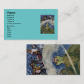 Magische Landkarte Visitenkarte (Vorne/Hinten)