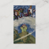 Magische Landkarte Visitenkarte (Rückseite)