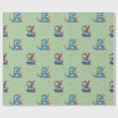 Magische Landschaften Drachenwappenpapier Geschenkpapier (Flach)