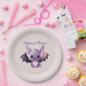 Magische Leckereien mit Niedlichen Fledermäusen Pappteller (Party)