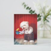 Magische Leistung Ankündigungspostkarte (Stehend Vorderseite)