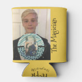 Magische Leute laden Ihr Bild benutzerdefiniert ab Dosenkühler (Rückseite)