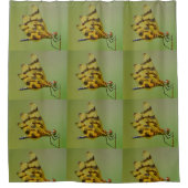 Magische Libelle Duschvorhang (Vorderseite)