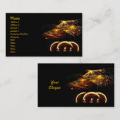Magische Licht-Visitenkarte Visitenkarte (Vorne/Hinten)