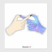 Magische Liebe Aufkleber (Blatt)