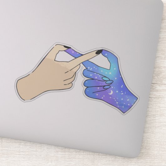 Magische Liebe Aufkleber (Detail)