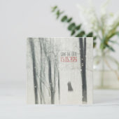 Magische Liebe Hochzeit speichern das Datum Save The Date (Stehend Vorderseite)