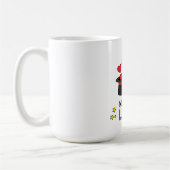 Magische Liebe - Schwarz Kaffeetasse (Links)
