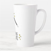 Magische Liebe - Schwarz Milchtasse (Rechts)