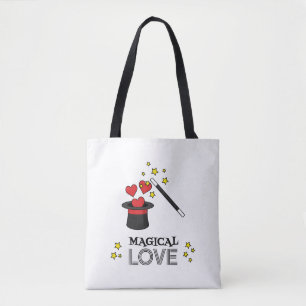 Magische Liebe - Schwarz Tasche