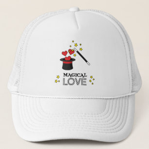 Magische Liebe - Schwarz Truckerkappe