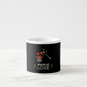 Magische Liebe - Weiß Espressotasse