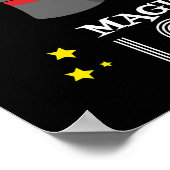 Magische Liebe - Weiß Poster (Ecke)