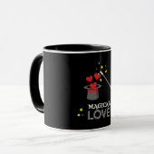 Magische Liebe - Weiß Tasse (Vorderseite Links)