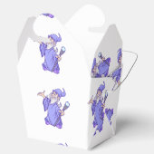 Magische lila Zauberkünstlerin Geschenkschachtel (Geöffnet)