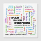 Magische Lipedeminformation Magnetkarte (Vorderseite)