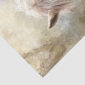 Magische Lüge Ihr Pferd Luna auf der Wiese Seidenpapier (Ausschnitt)