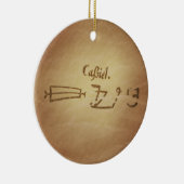 Magische Magie-Siegel-Engel-Kassielschutz-Magie-Ch Keramikornament (Rechts)