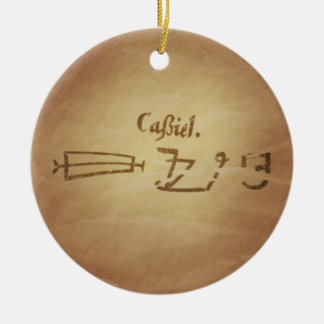 Magische Magie-Siegel-Engel-Kassielschutz-Magie-Ch Keramikornament