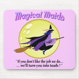 Magische Maid Hexenmäuse Pad Mousepad