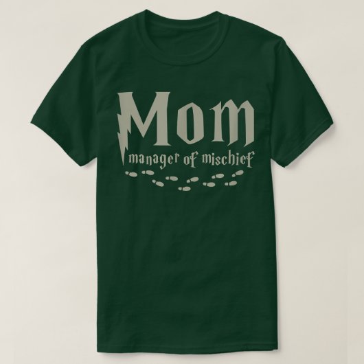 Magische MAMA Manager von Mischief, Magic Mama ist T-Shirt (Design vorne)