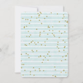 Magische Märchen-Dragon-Babydusche Einladung (Rückseite)